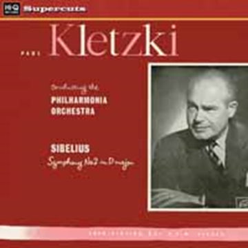KLETZKI, PAUL / PHILHARMONIA ORCH | SIBELIUS: SYMPHONY NO. 2 IN D MAJOR | VINYL RECORD (LP)