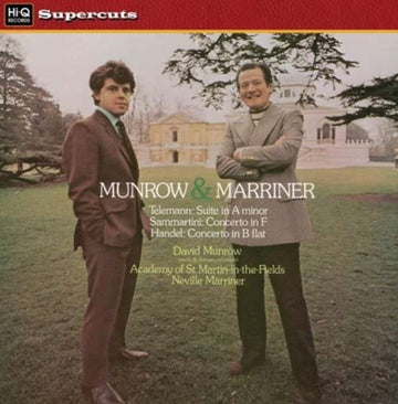 MUNROW, DAVID / MARRINER, NEVILLE | MUNROW & MARRINER | VINYL RECORD (LP)