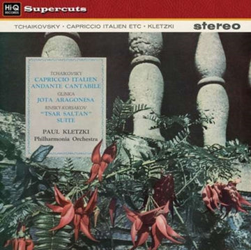 TCHAIKOVSKY; CAPRICCIO ITALIEN OP. 45 & ANDANTE CANTABILE | VINYL RECORD (LP)