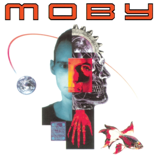 MOBY | MOBY (BLACK & WHITE MARBLE EFFECT ON A BLUE BASE VINYL) | VINYL RECORD (LP)