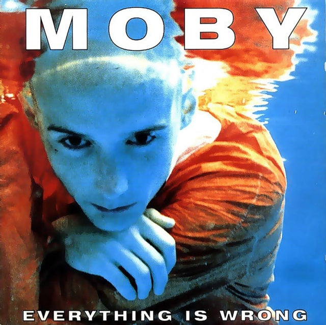MOBY | EVERYTHING IS WRONG (LIGHT BLUE VINYL) | VINYL RECORD (LP)