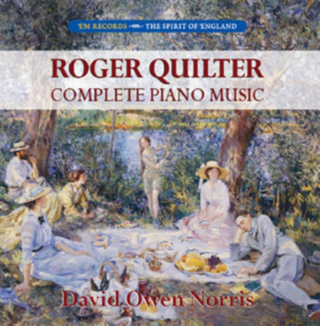 QUILTER,  ROGER | COMPLETE PIANO MUSIC DAVID OWEN NORRIS | CD