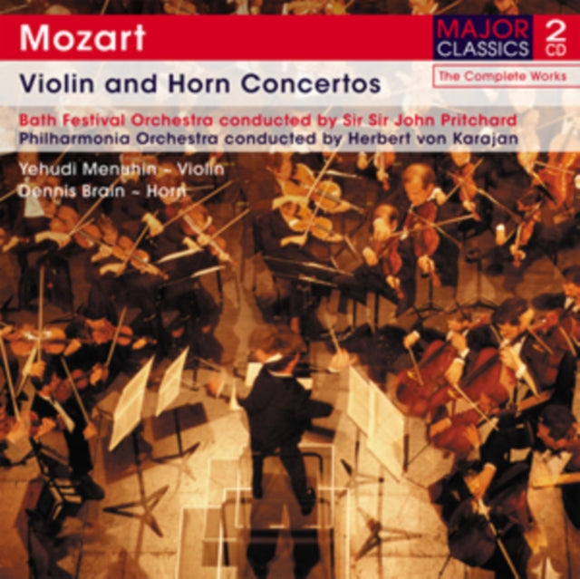 MOZART | VIOLIN & HORN CONCERTO | CD