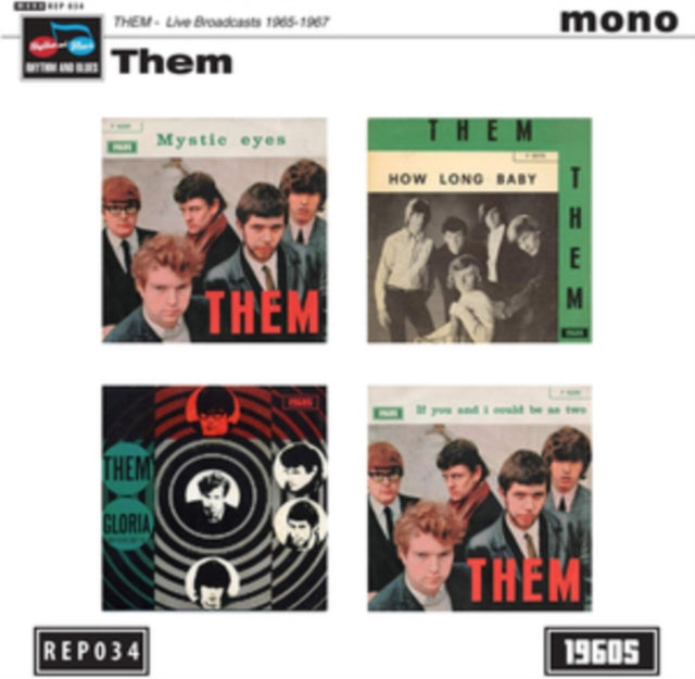 THEM | LIVE BROADCASTS 1965 1967 | VINYL RECORD (LP)