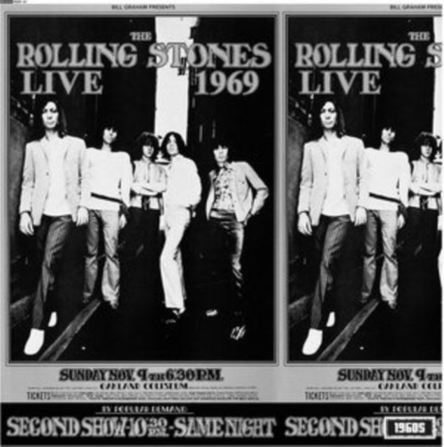 ROLLING STONES | LIVE AT THE OAKLAND COLISEUM 1969 | VINYL RECORD (LP)