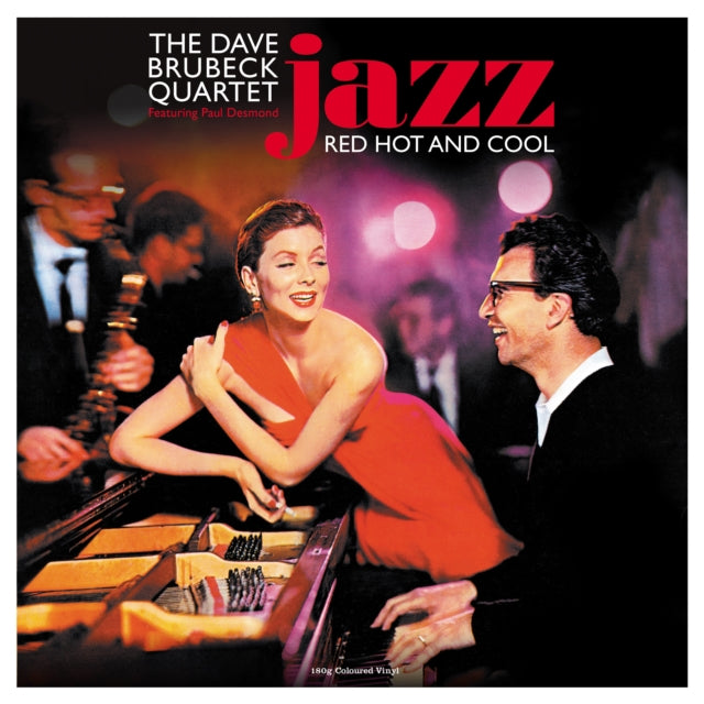 BRUBECK, DAVE QUARTET FEAT. PAUL DESMOND | JAZZ RED HOT & COOL (RED VINYL/180G) | VINYL RECORD (LP)