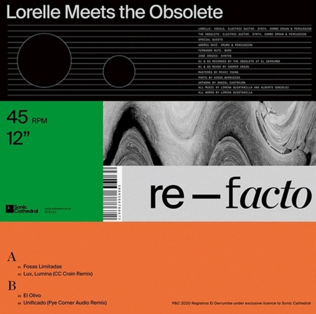 LORELLE MEETS THE OBSOLETE | RE-FACTO | 12IN VINYL