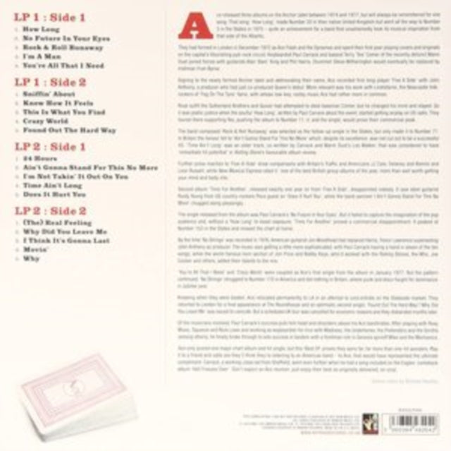 ACE | VERY BEST OF | VINYL RECORD (LP)