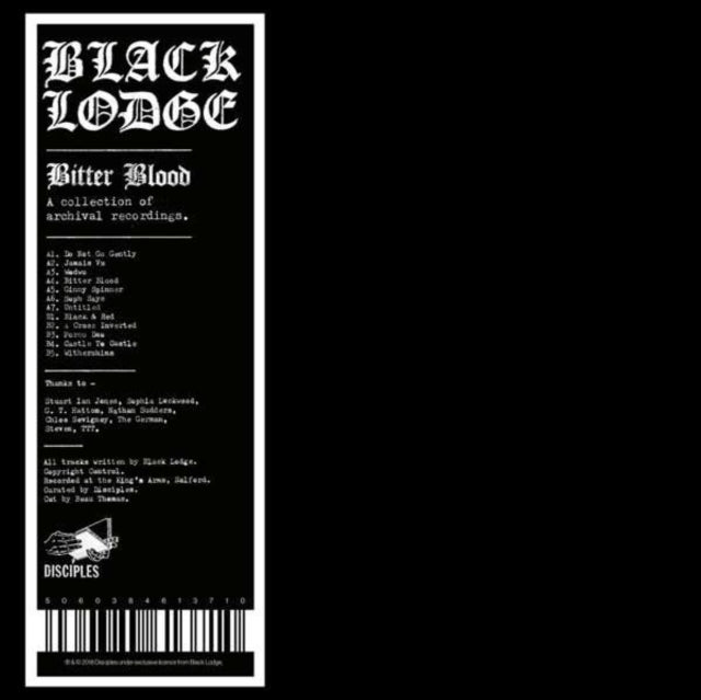 BLACK LODGE | BITTER BLOOD (A COLLECTION OF ARCHIVAL RECORDINGS) | VINYL RECORD (LP)