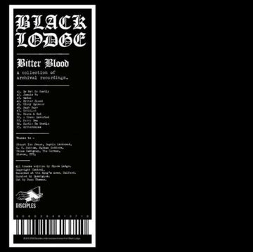 BLACK LODGE | BITTER BLOOD (A COLLECTION OF ARCHIVAL RECORDINGS) | VINYL RECORD (LP)