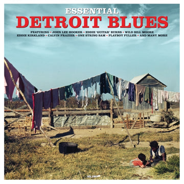 VARIOUS ARTISTS | ESSENTIAL DETROIT BLUES | VINYL RECORD (LP)