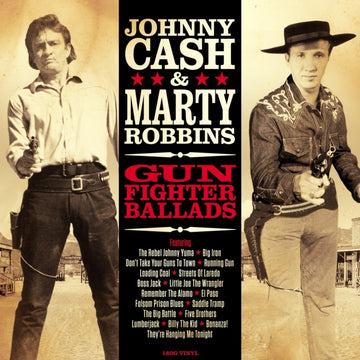CASH, JOHNNY & MARTY ROBBINS | GUNFIGHTER BALLADS (180G) | VINYL RECORD (LP)
