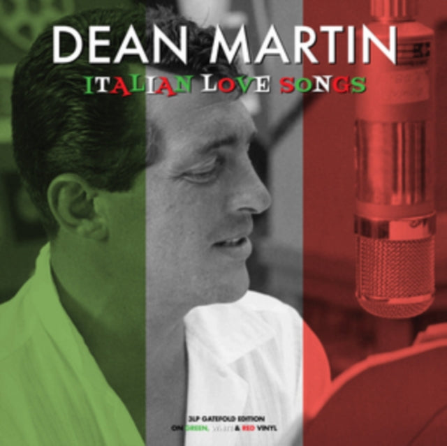 MARTIN, DEAN | ITALIAN LOVE SONGS (RED WHITE & GREEN VINYL) | VINYL RECORD (LP)