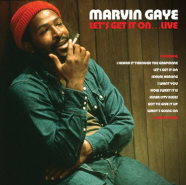 GAYE, MARVIN | LET'S GET IT ON LIVE (RED VINYL) | VINYL RECORD (LP)