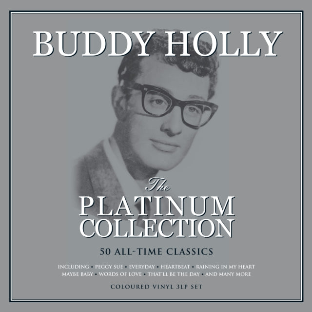 HOLLY, BUDDY | PLATINUM COLLECTION (WHITE VINYL) (3LP) | VINYL RECORD (LP)