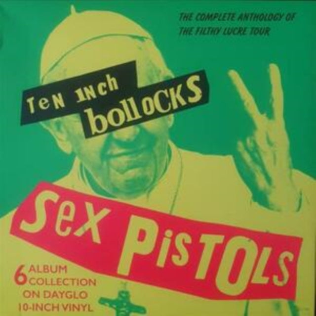 SEX PISTOLS | TEN INCH BOLLOCKS (6-10INCH/COLOURED FLUO VINYL) | 10IN VINYL