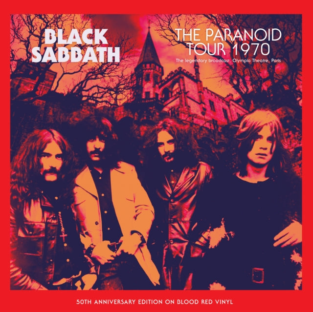BLACK SABBATH | PARANOID TOUR 1970 (BLOOD RED VINYL) | VINYL RECORD (LP)