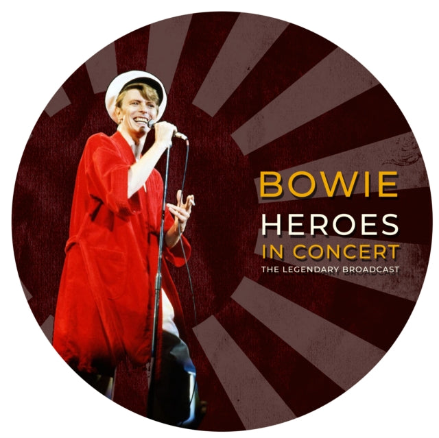 BOWIE, DAVID | HEROES IN CONCERT (PICTURE DISC) | VINYL RECORD (LP)