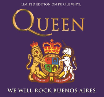QUEEN | WE WILL ROCK BUENOS AIRES (PURPLE VINYL) | VINYL RECORD (LP)