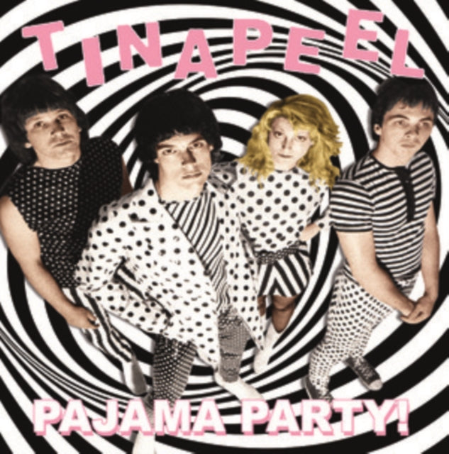 TINA PEEL | PAJAMA PARTYPRE-FUZZTONES (BLACK,WHITE, & PINK VINYL) | VINYL RECORD (LP)