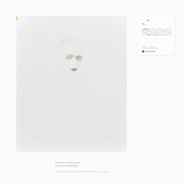 HAINO, KEIJI & CHARLES HAYWARD | LOSS PERMITTED TO OPEN ITS EYES FOR BUT 3 HOURS & THERE GLIMPSED, FINALLY IN FOCUS.. | VINYL RECORD (LP)