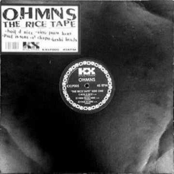 OHMNS | RICE TAPE | 12IN VINYL