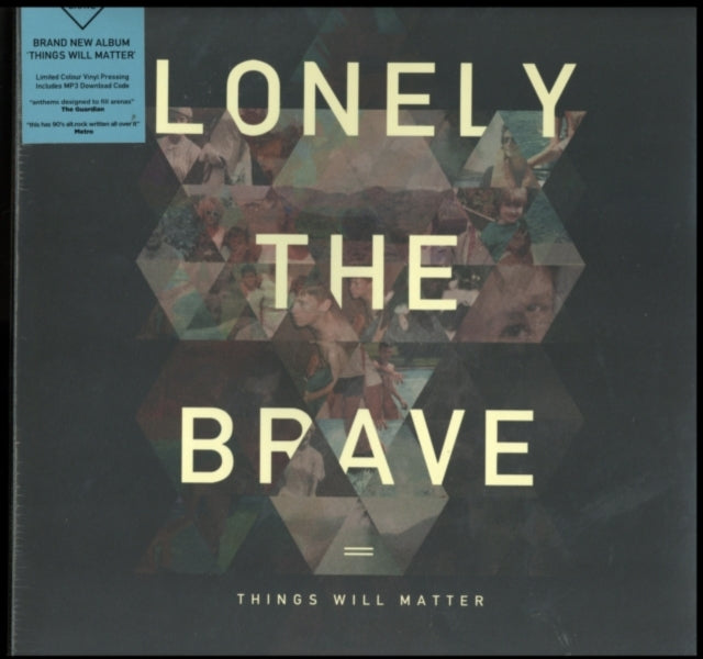 LONELY THE BRAVE | THINGS WILL MATTER (180G/COLORED VINYL) | VINYL RECORD (LP)