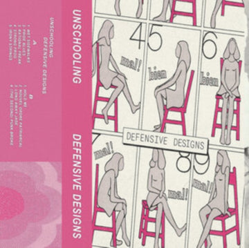 UNSCHOOLING | DEFENSIVE DESIGNS (PINK VINYL) | VINYL RECORD (LP)