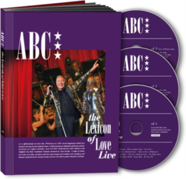 ABC | LEXICON OF LOVE LIVE - 40TH ANNIVERSARY LIVE AT SHEFFIELD CITY HALL (3CD) | CD