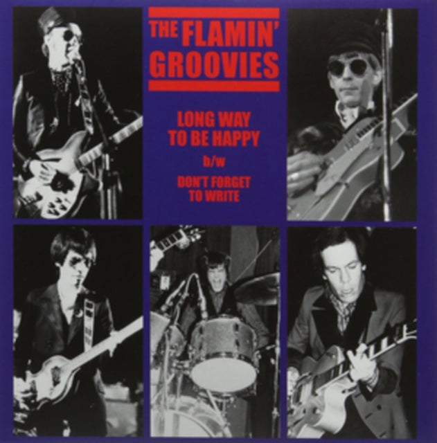 FLAMIN GROOVIES | LONG WAY TO BE HAPPY | 7IN VINYL