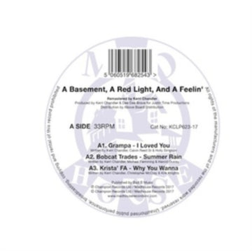 BASEMENT. A RED LIGHT. & A FEELIN (REMASTERED BY KERRI CHANDLER) | VINYL RECORD (LP)