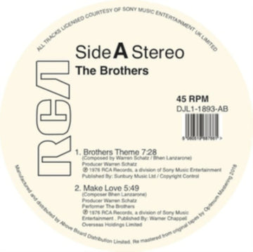 BROTHERS THEME | VINYL RECORD (LP)