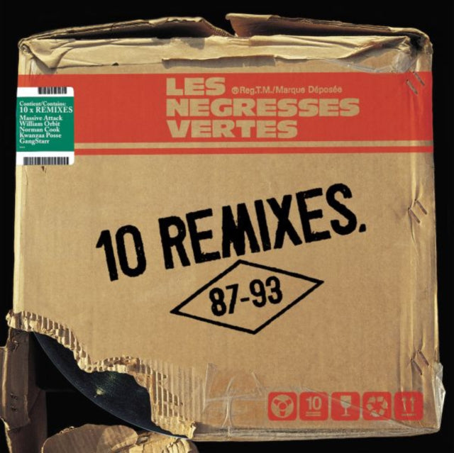 LES NEGRESSES VERTES | 10 REMIXES (87-93) | VINYL RECORD (LP)