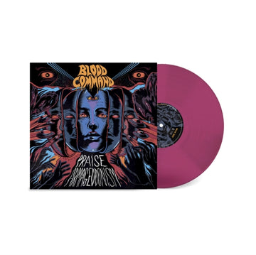 BLOOD COMMAND | PRAISE ARMAGEDDONISM (TRANSPARENT MAGENTA VINYL) | VINYL RECORD (LP)