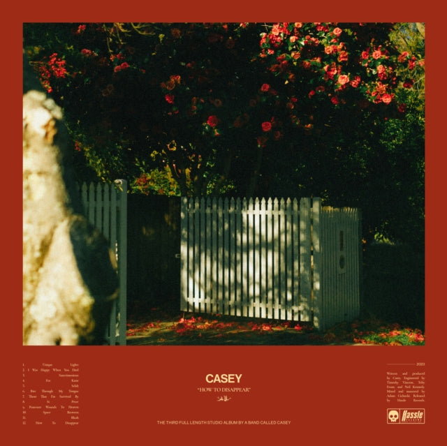 CASEY | HOW TO DISAPPEAR (COLOR VINYL) | VINYL RECORD (LP)