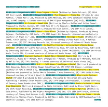 FINGERTRACKS: VOL. 1 (2LP) | VINYL RECORD (LP)