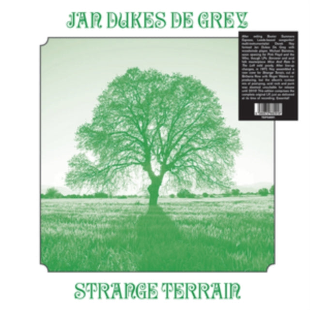 JAN DUKES DE GREY | STRANGE TERRAIN | VINYL RECORD (LP)