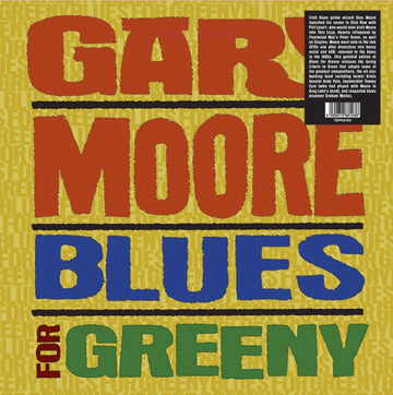 MOORE, GARY | BLUES FOR GREENY | VINYL RECORD (LP)