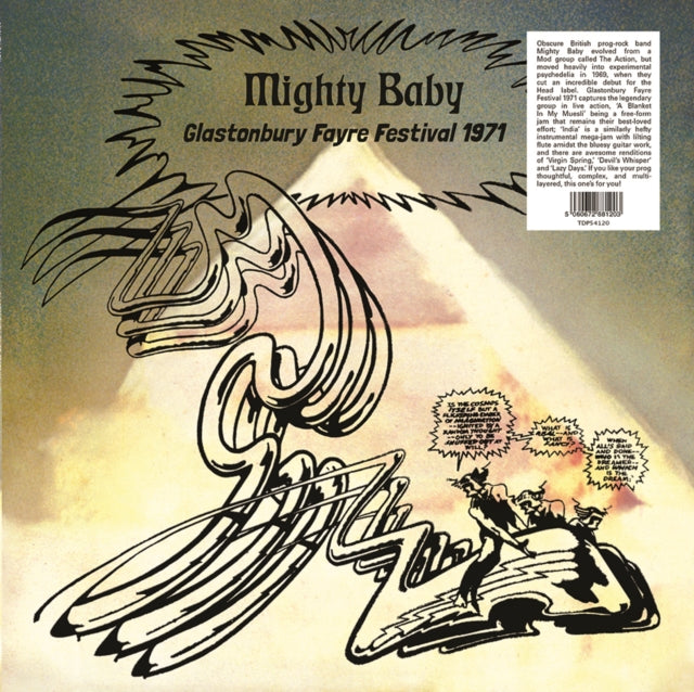 MIGHTY BABY | LIVE AT GLASTONBURY FESTIVAL JUNE 1971 | VINYL RECORD (LP)