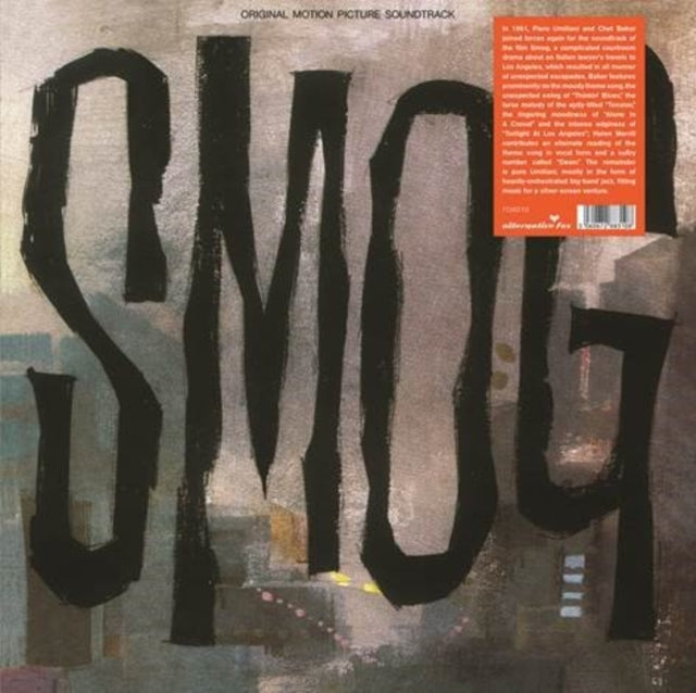 UMILIANI, PIERP & CHET BAKER | SMOG | VINYL RECORD (LP)