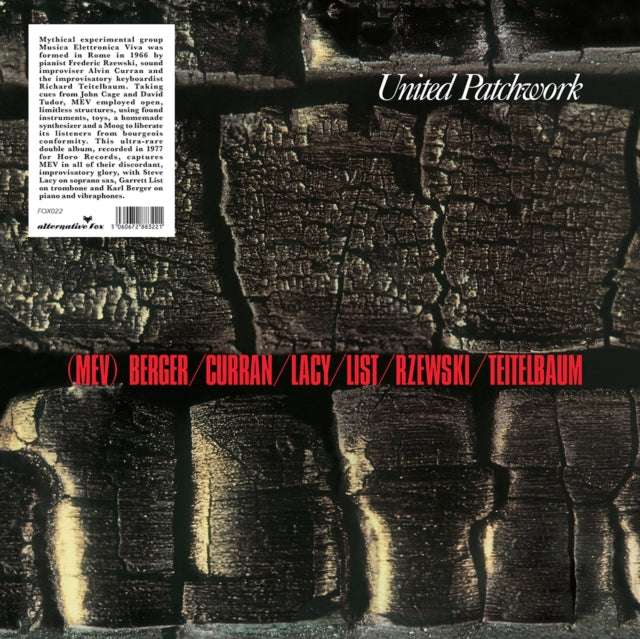 MUSICA ELETTRONICA VIVA | UNITED PATCHWORK | VINYL RECORD (LP)