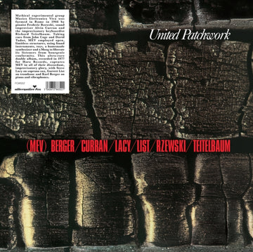 MUSICA ELETTRONICA VIVA | UNITED PATCHWORK | VINYL RECORD (LP)