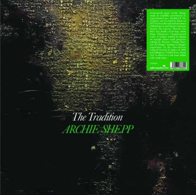 SHEPP, ARCHIE | TRADITION | VINYL RECORD (LP)