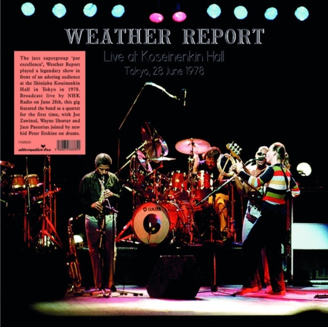 WEATHER REPORT | LIVE AT SHINJUKU KOSEINENKIN HALL, TOKYO, 28 JUNE 1978 | VINYL RECORD (LP)