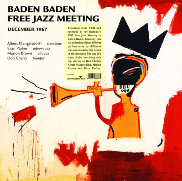 CHERRY, DOM & FRIENDS | BADEN BADEN FREE JAZZ MEETING, DECEMBER 1967 - SWR BROADCAST | VINYL RECORD (LP)