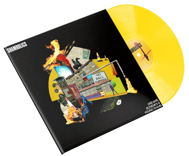 SHAMBOLICS | DREAMS. SCHEMES & YOUNG TEAMS (YELLOW VINYL) (I) | VINYL RECORD (LP)