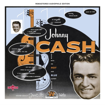 JOHNNY CASH WITH HIS HOT & BLUE GUITAR (LIMITED BLUE VINYL) | VINYL RECORD (LP)