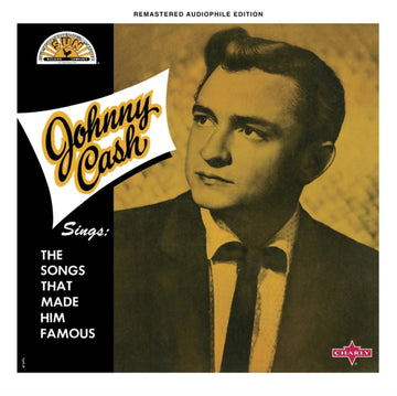 JOHNNY CASH SINGS THE SONGS THAT MADE HIM FAMOUS (LIMITED GOLD VINYL) | VINYL RECORD (LP)