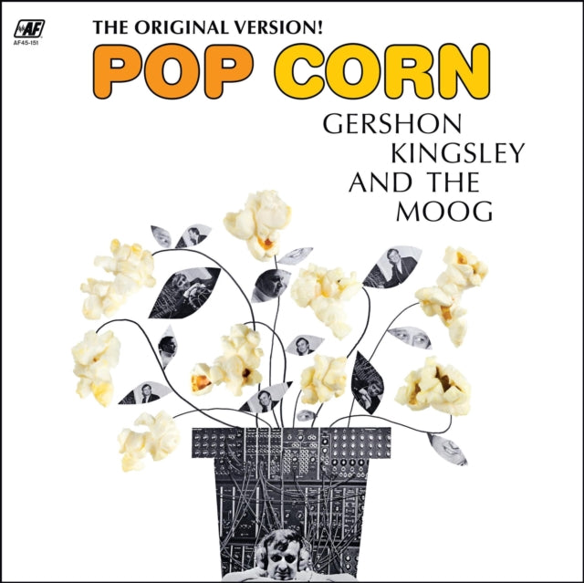 KINGSLEY, GERSHON & THE MOOG | POP CORN (POP CORN YELLOW VINYL) | VINYL RECORD (LP)