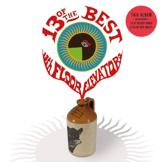 13TH FLOOR ELEVATORS | 13 OF THE BEST OF THE 13TH FLOOR ELEVATORS (RED VINYL/180G) | VINYL RECORD (LP)